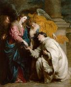 Anthony Van Dyck Mystische Verlobung des Seligen Hermann Joseph mit Maria Germany oil painting artist